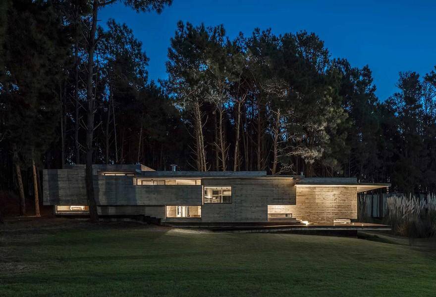 Forest Concrete House by Besonias Almeida Arquitectos 18