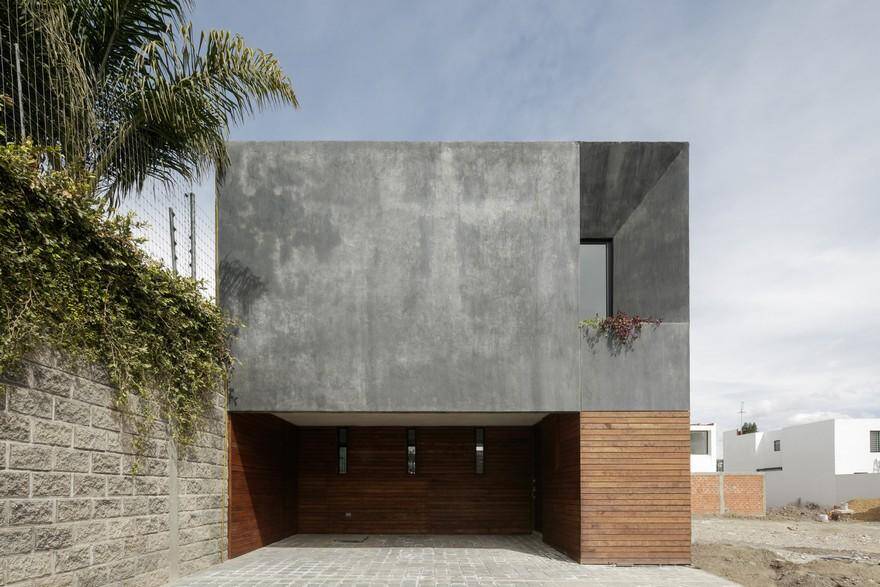 Modern Mexican Residence Juggling With Geometric Volumes and Neat Lines