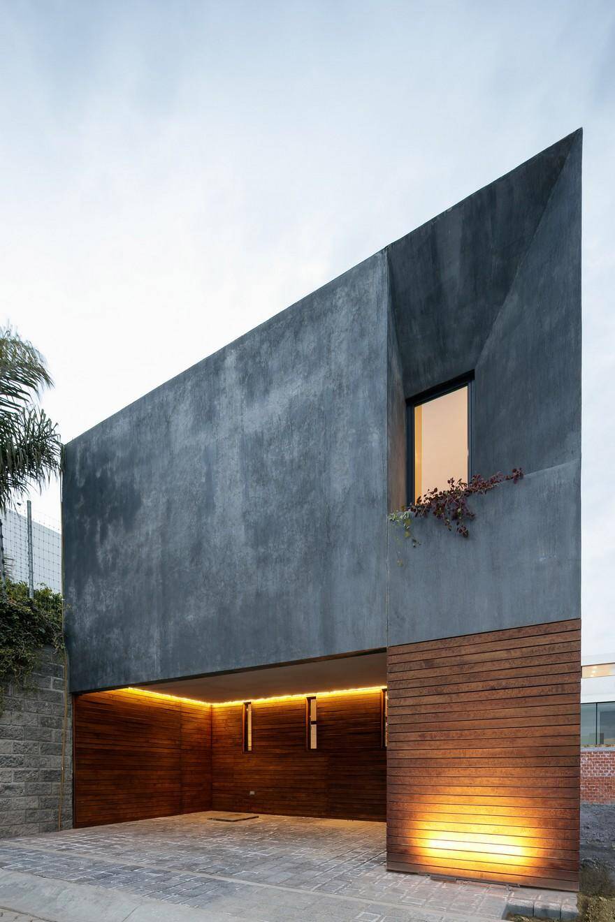 Modern Mexican Residence Juggling With Geometric Volumes and Neat Lines 9