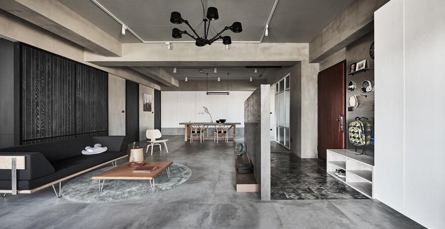 Simplistic Aesthetics with Industrial Elements Gentle Heart of Steel by HAO Design 11