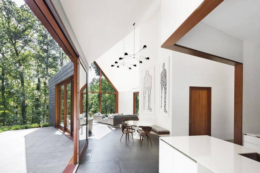 Slate House in a Maryland Forest by Ziger/Snead 5