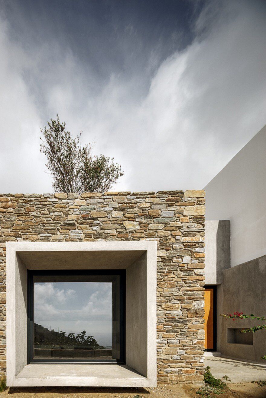 Contemporary Stone Residence in Triantaros Village, Greece / Aristides S. Dallas 2