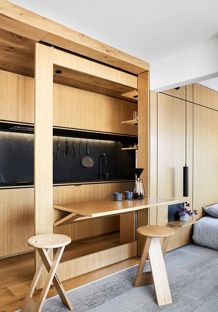 Cozy Interior Design to an 35m2 Small Apartment Unit 5