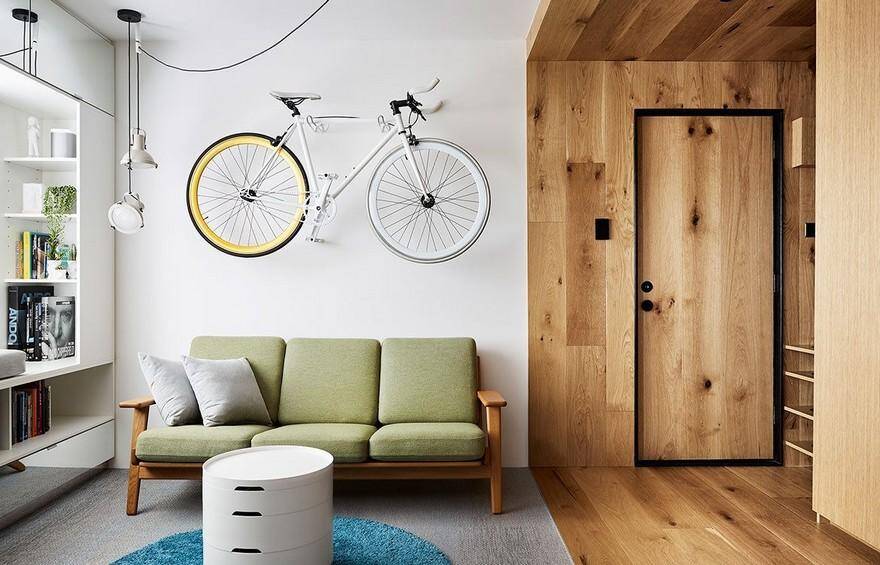 Cozy Interior Design to an 35m2 Small Apartment Unit