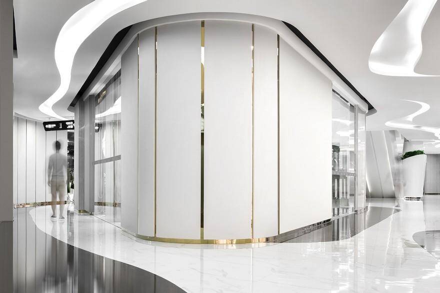 Lonshry Jewelry Art Store - Flowing Bubbles, AD Architecture