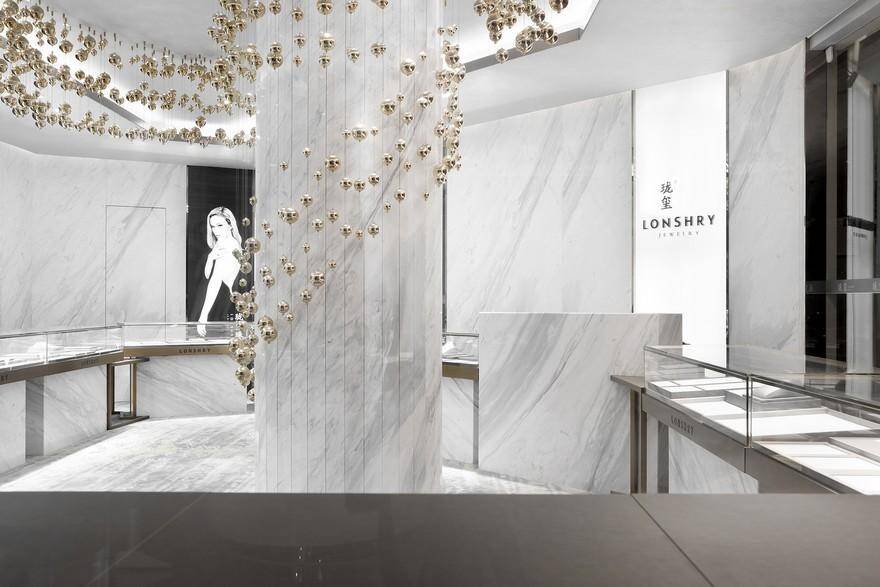 Lonshry Jewelry Art Store - Flowing Bubbles, AD Architecture 2