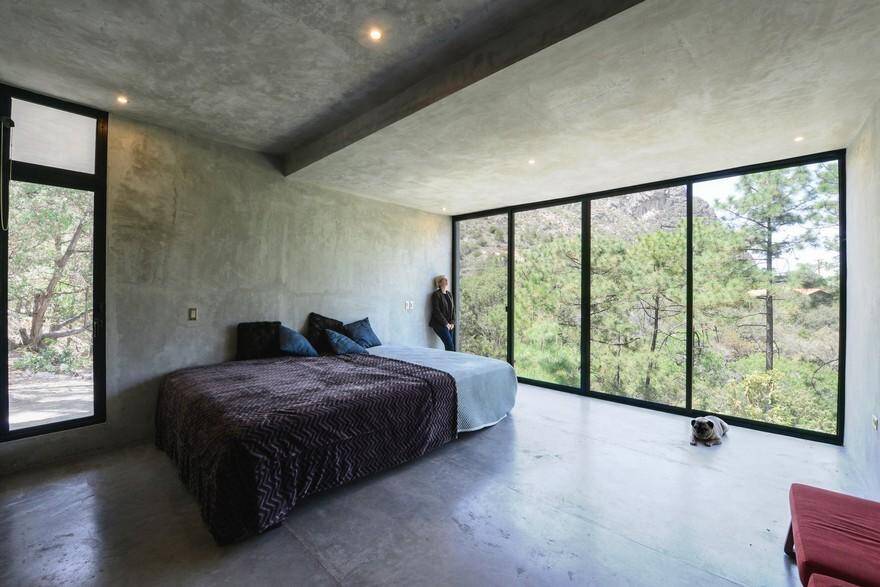 Minimalist Mexico Home with Cool, Concrete Interior 11