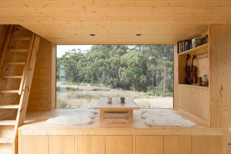 Off-Grid Tiny Cabin Inspired by Japanese Design: Bruny Island Hideaway 4