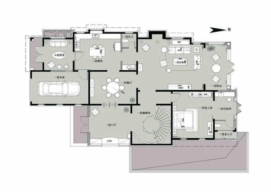 Yutang Mountain Villa Interior Design / H&W Design Office 13