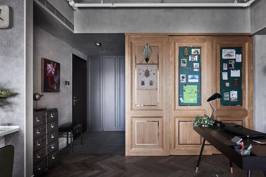 Bright Apartment Combines Industrial Fundamentals with Classical Elegance 5