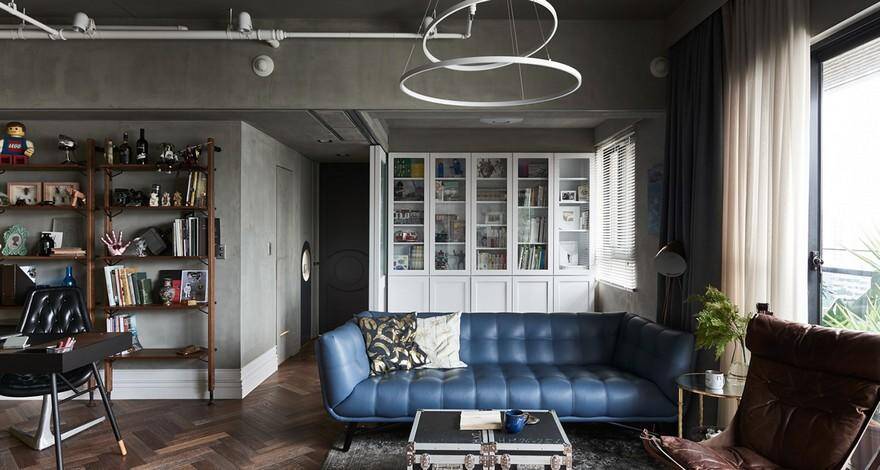 Bright Apartment Combines Industrial Fundamentals with Classical Elegance 2