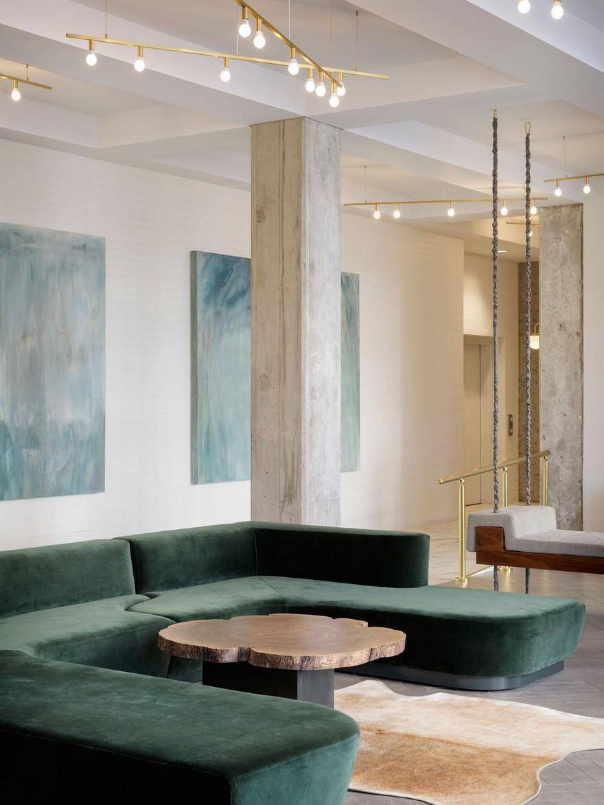 Hi-Lo Hotel Lobby Lounge, Jessica Helgerson Interior Design 5