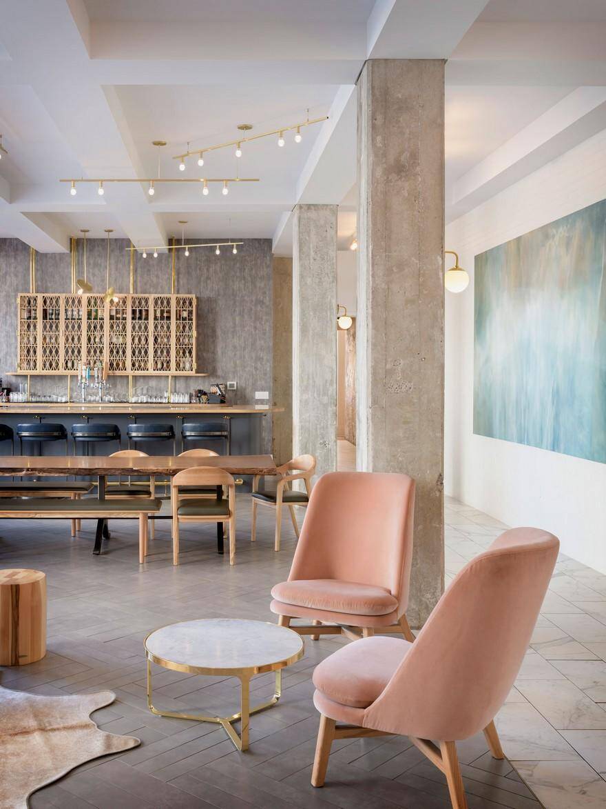 Hi-Lo Hotel Lobby Lounge, Jessica Helgerson Interior Design 1