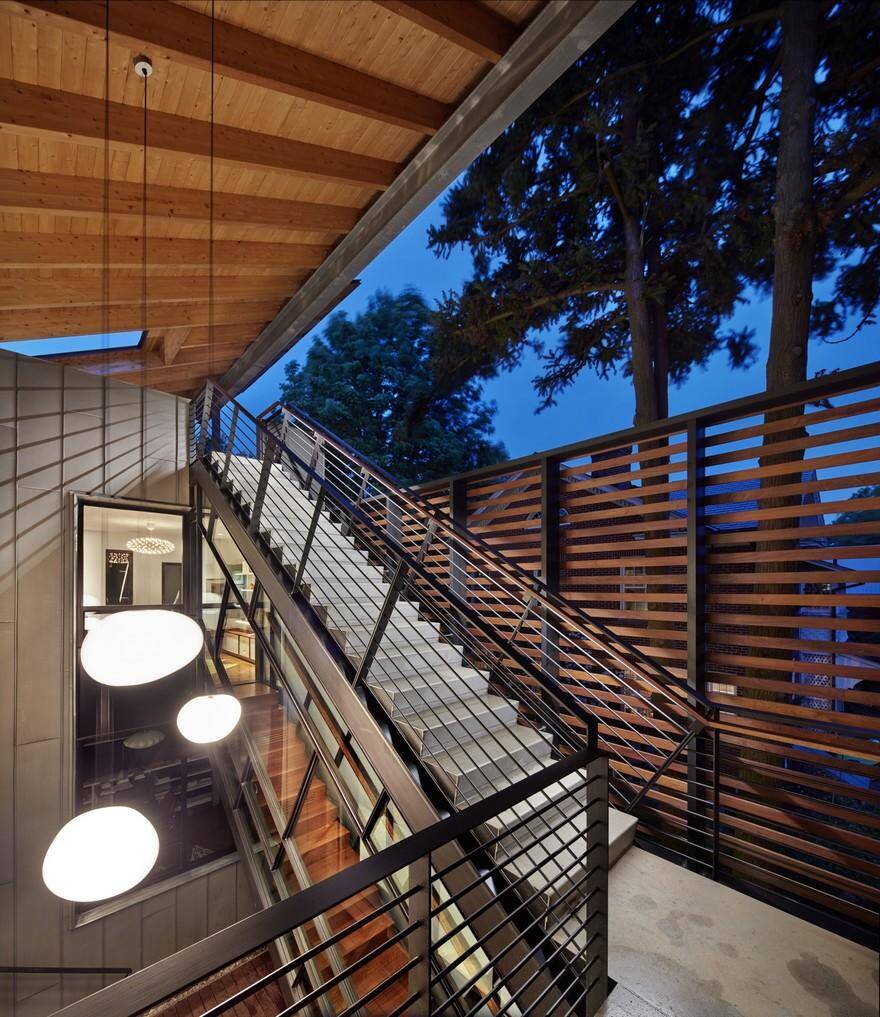 Hillcrest House by REdesign.build, stair