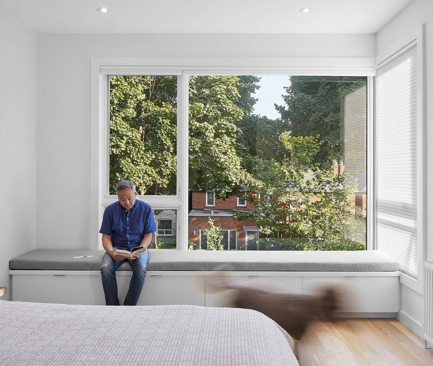 North Toronto House Completely Renovated by Asquith Architects 8, bedroom
