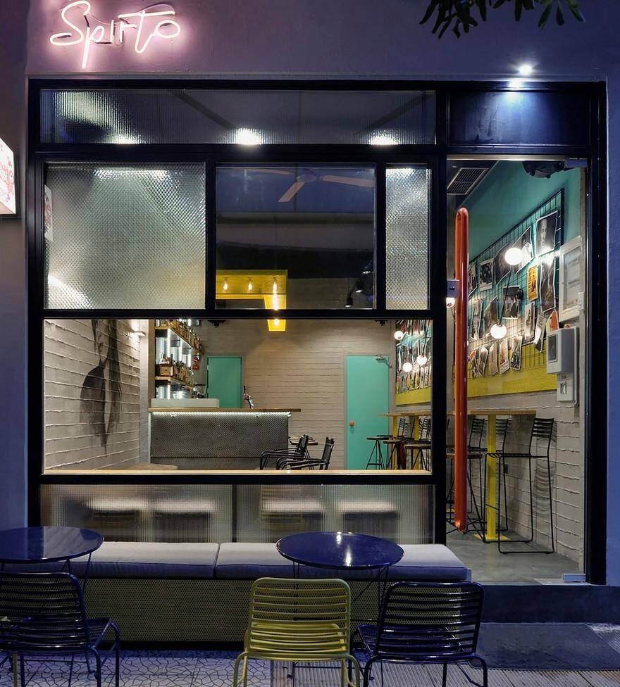 Spirto Coffee Bar, Kostas Chatzigiannis Architecture