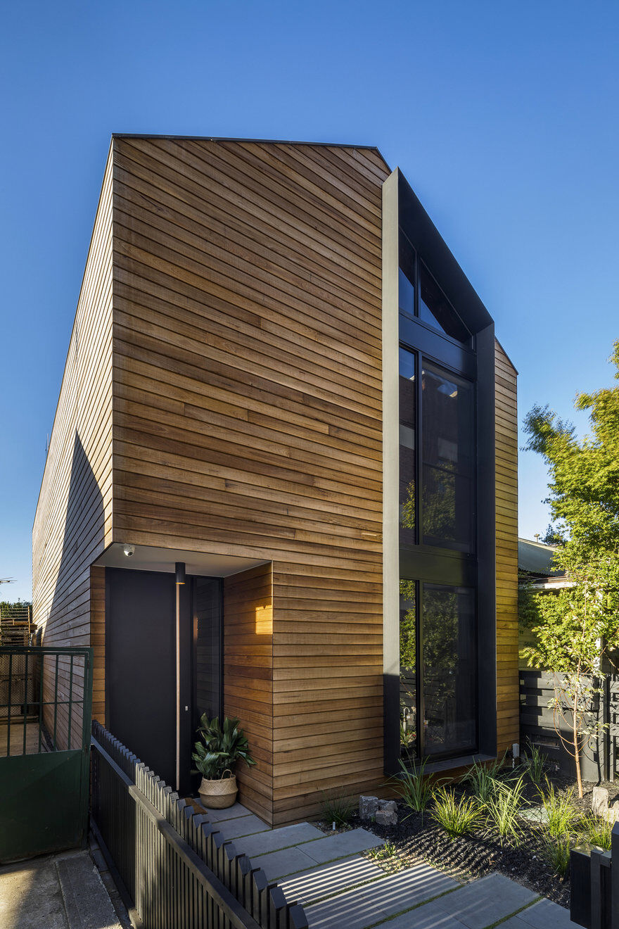 Contemporary Timber Clad House Inspired by Colonial Workers' Cottage