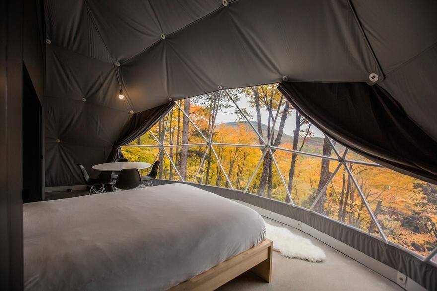Eco-Luxurious Accommodations Dômes Charlevoix near Quebec City 7