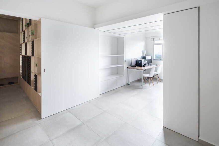 Asolidplan Creates A Flexible Living Space With Movable Walls 4
