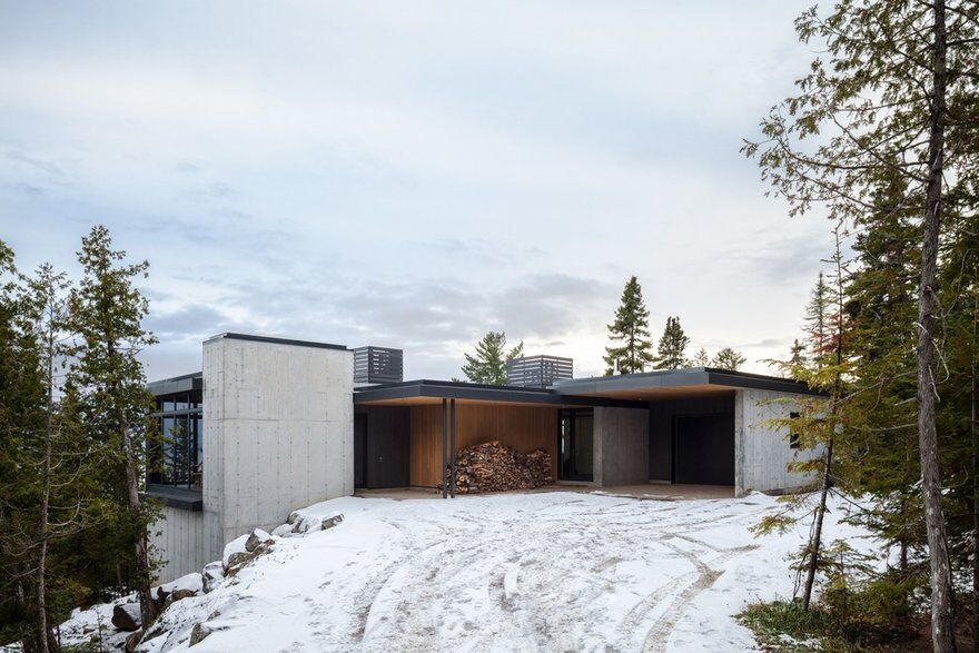 Long Horizontals House, Thellend Fortin Architectes 1