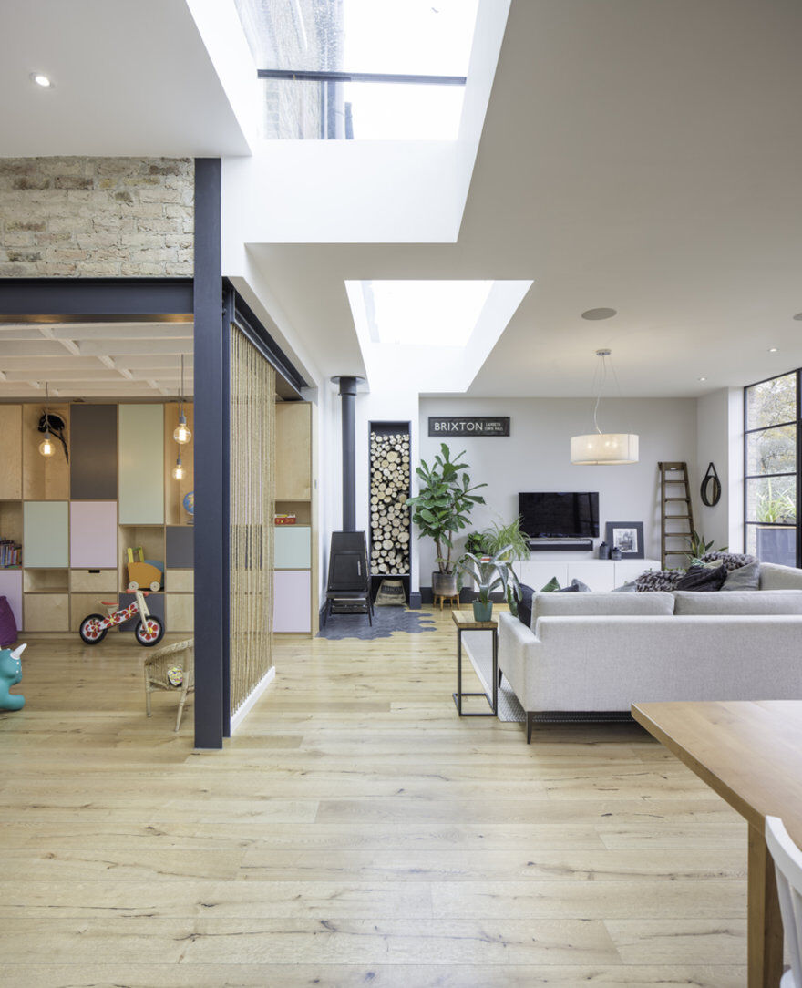 Split-Level Family Home Renovation in South London 2