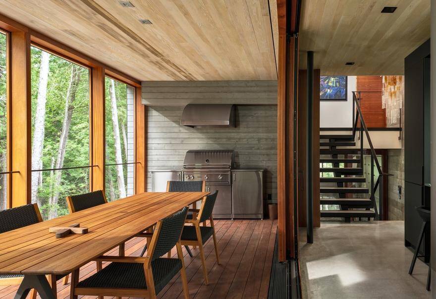 Split-Level House Featuring an Elegant Composition Petaluma Residence 10