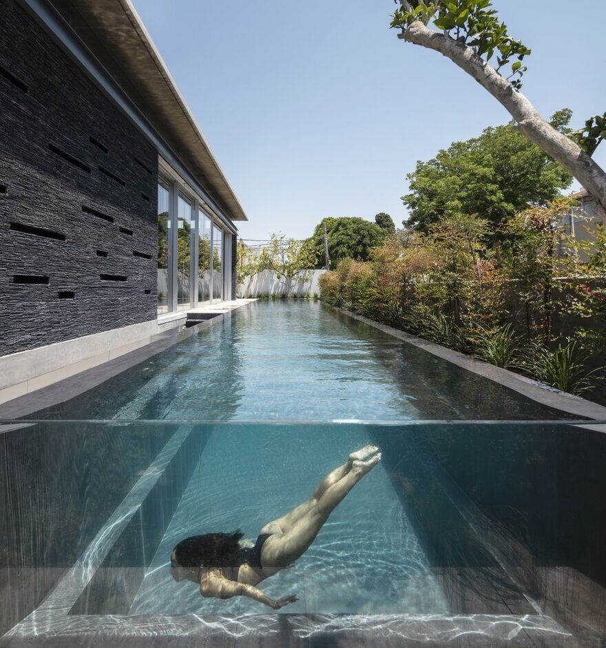Contemporary Pavilion Residence with Linear Swimming Pool 2