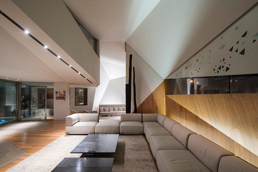 Origami Rock House , AGi Architects 8