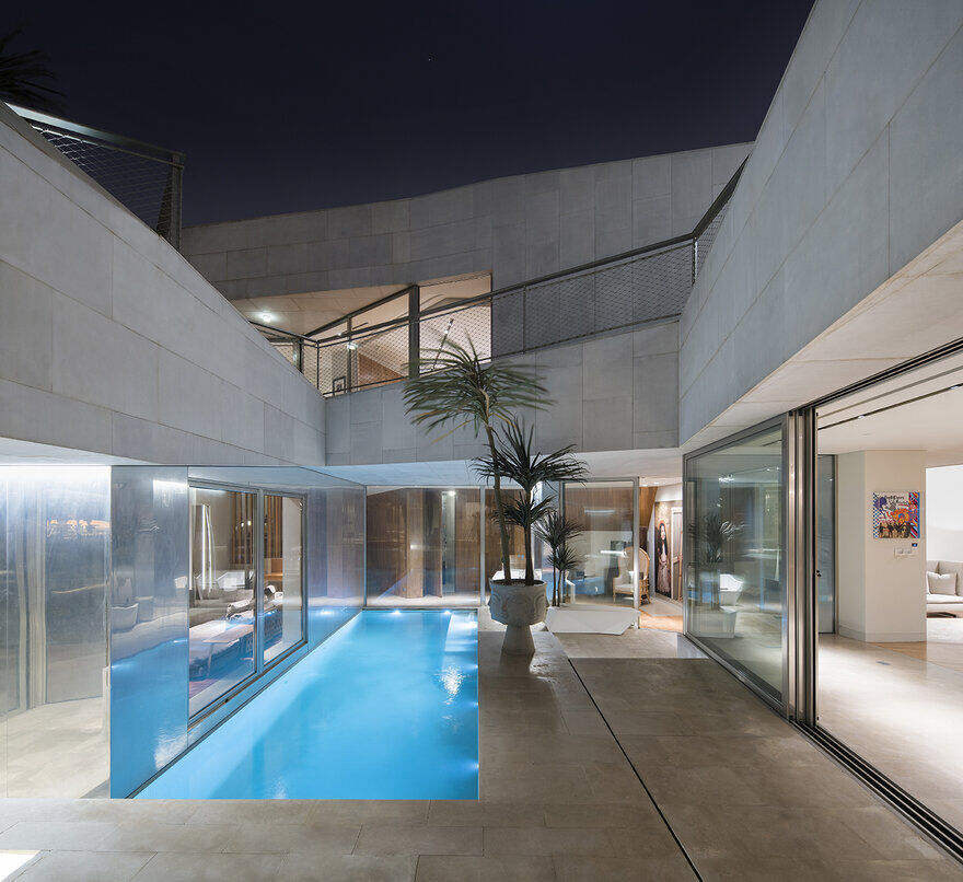 Origami Rock House , AGi Architects 13