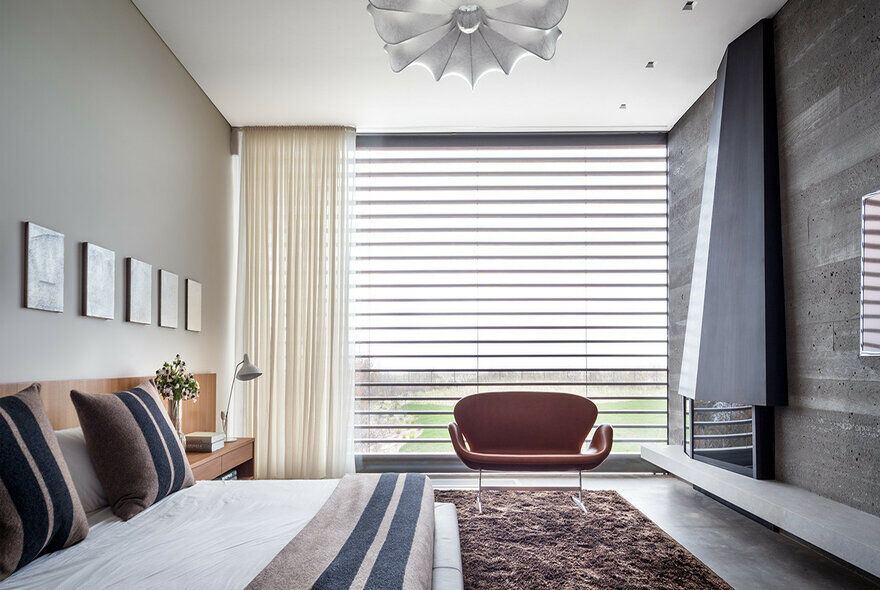 Steven Harris Architects, bedroom