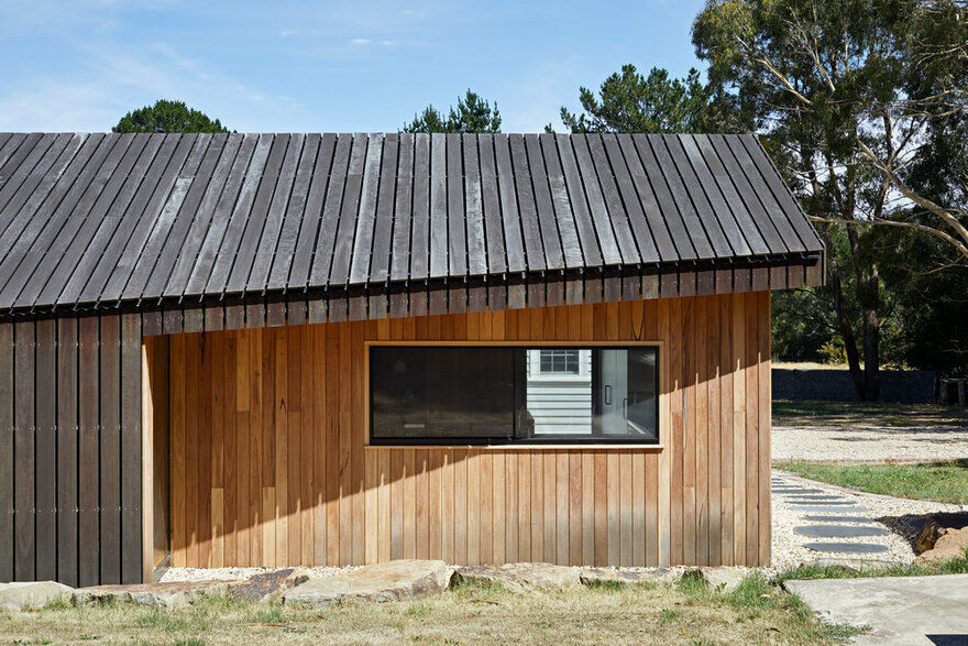 wood cabin, Solomon Troup Architects