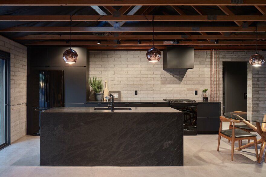 black kitchen, home design, interiors Tempe, Arizona, Knob Modern Design 2