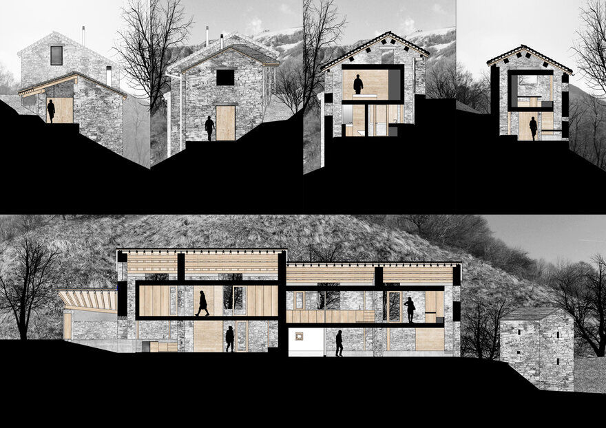 Old Swiss Mountain House Turned into a Vacation Home 20