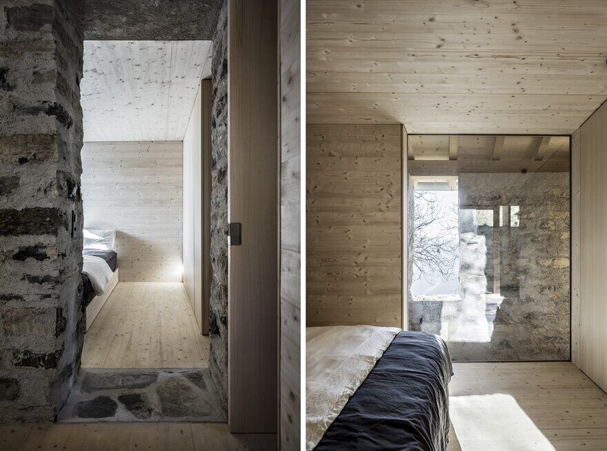 Old Swiss Mountain House Turned into a Vacation Home 9