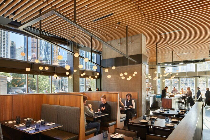restaurant. Seattle, Washington. SkB Architects