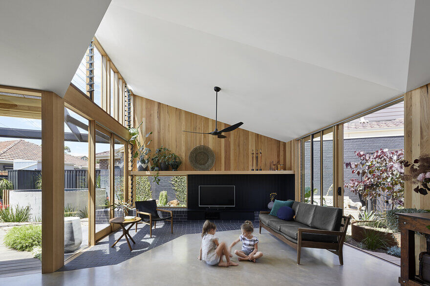 Additional Living Space Was Added To This 1960s Home in Melbourne
