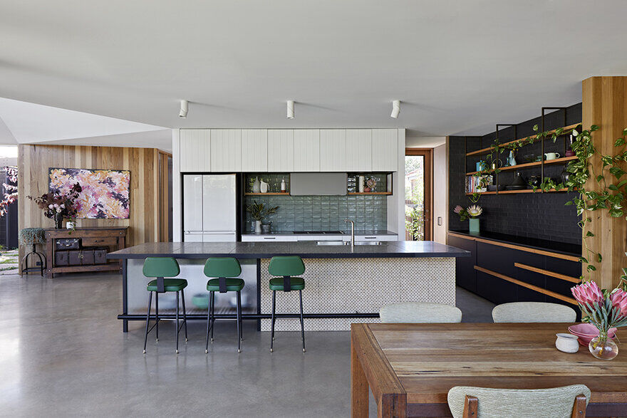 Additional Living Space Was Added To This 1960s Home in Melbourne