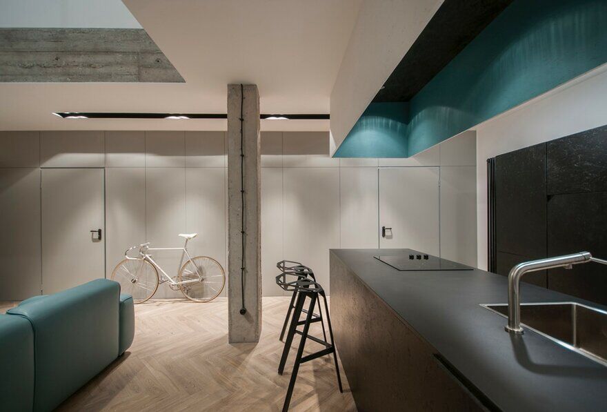 Minimalist Duplex Loft by Theza Architects 1