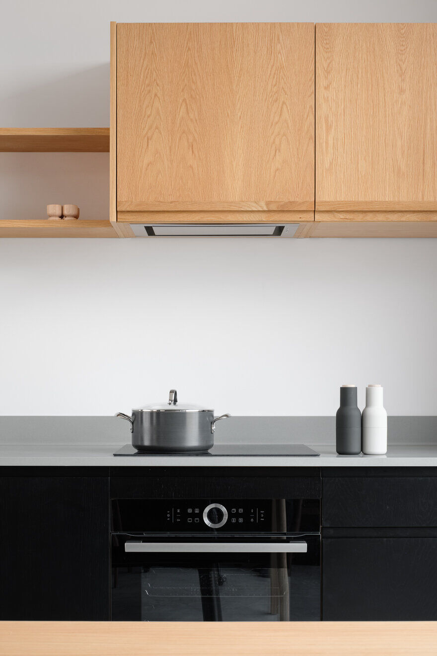 kitchen, Harlosh Black H / Dualchas Architects