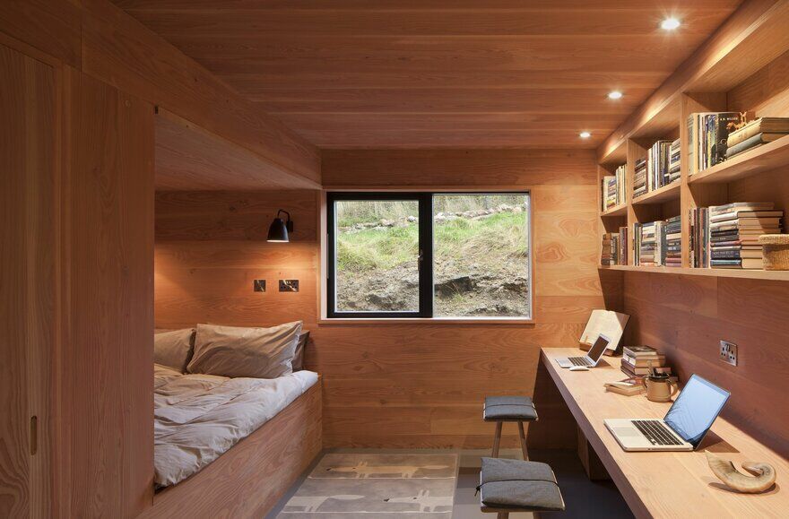 bedroom and office / Mary Arnold-Forster Architects