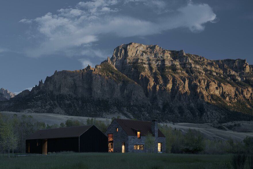 Ishawooa Mesa Ranch in Wyoming / Lake Flato Architects