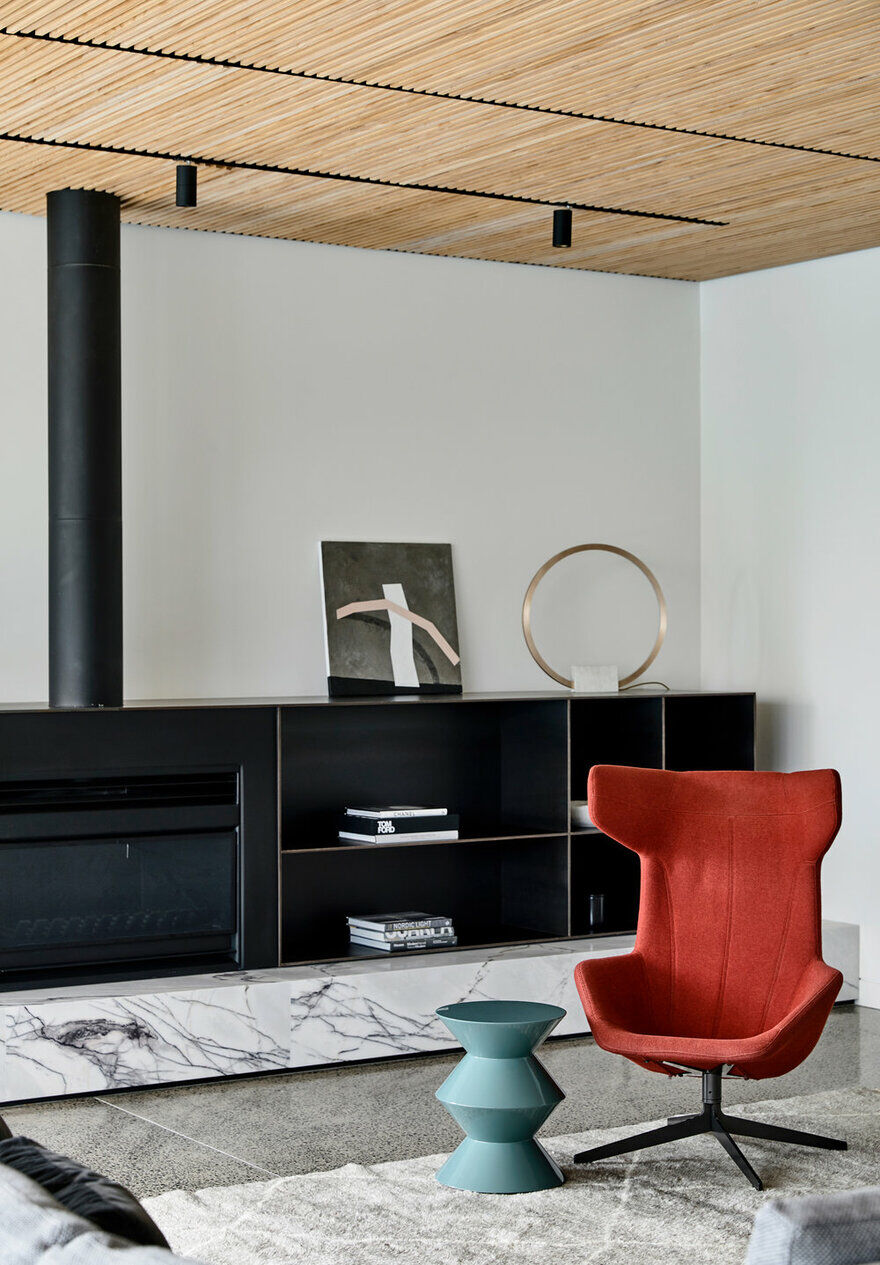 interior design, living room / Chamberlain Architects