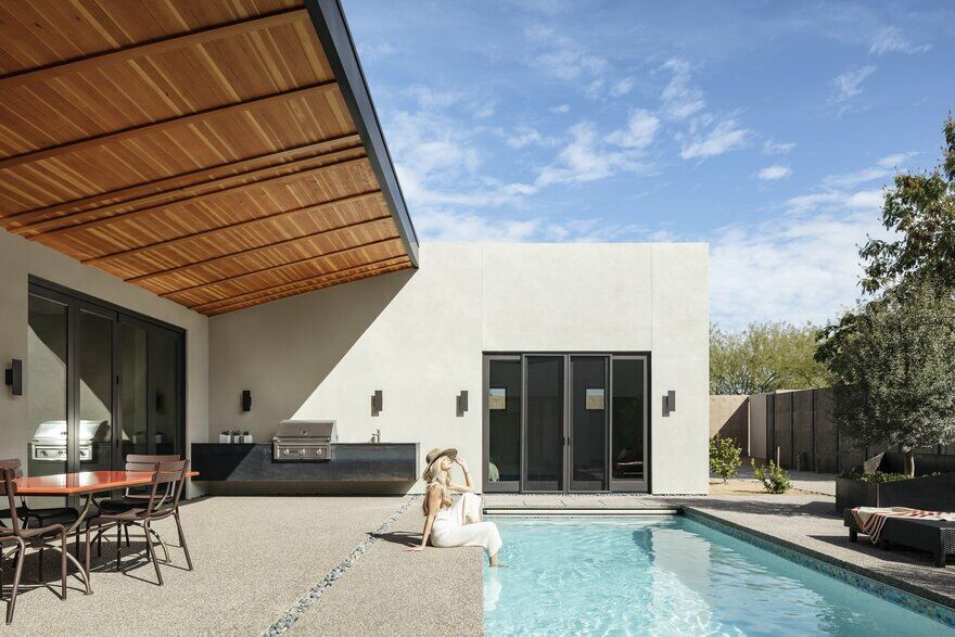 pool, Desert House in Phoenix, Arizona, The Ranch Mine