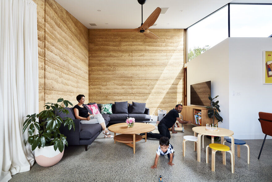 living room, Californian Bungalow, Steffen Welsch Architects