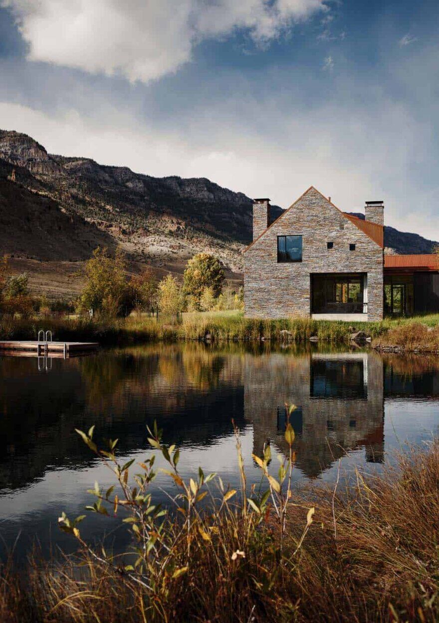 Ishawooa Mesa Ranch in Wyoming / Lake Flato Architects