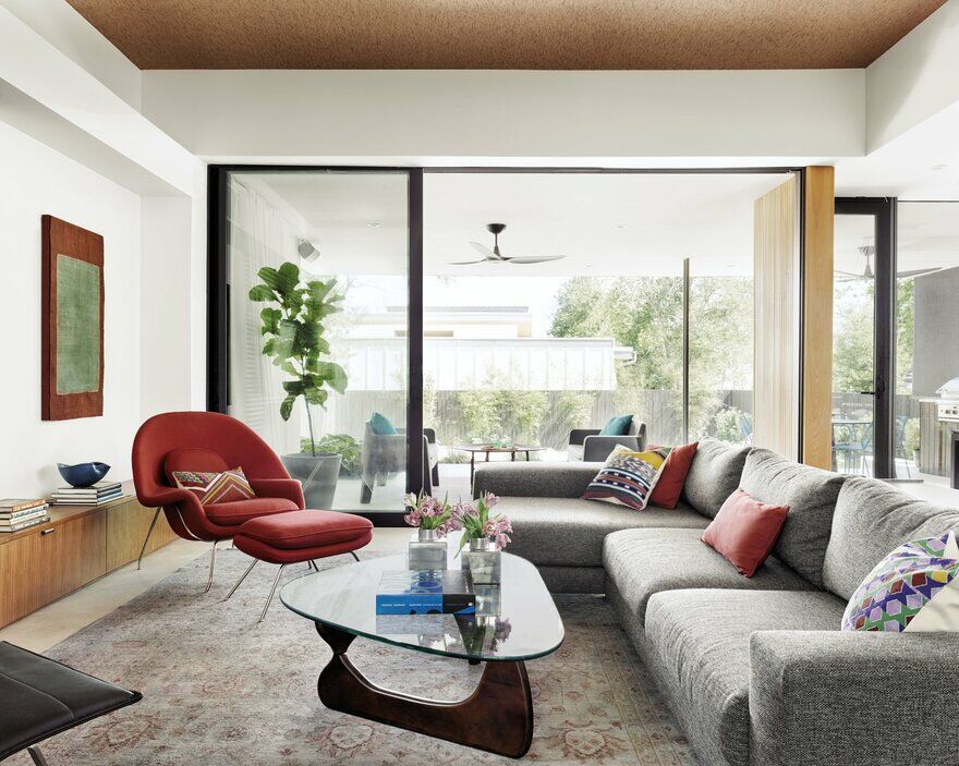 living room, Austin, Texas / Alterstudio Architecture