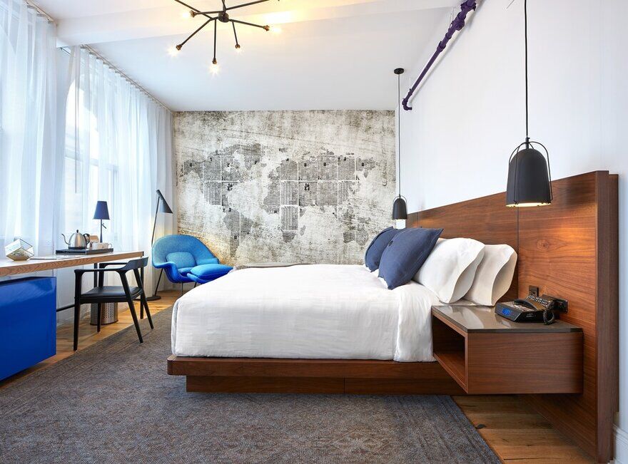 Hotel Room, Dubbeldam Architecture + Design, Jill Greaves Design, Dialogue 38