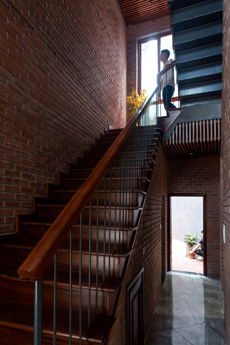 staircase by Vietnamese Studio H&P Architects