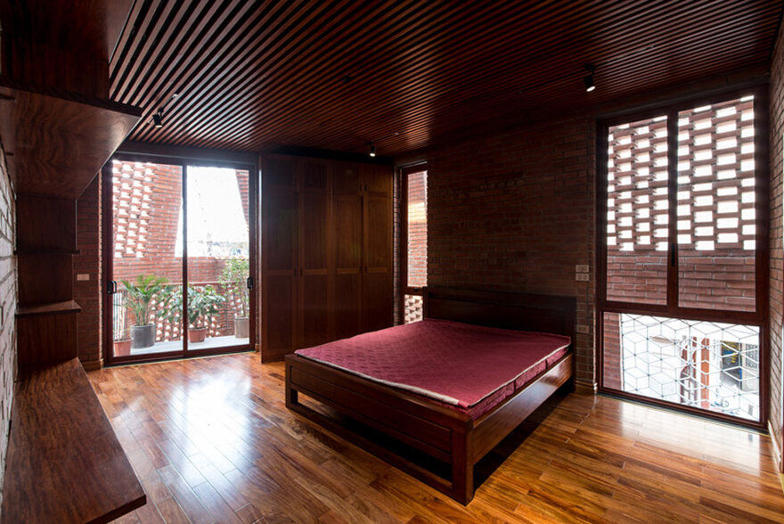bedroom by Vietnamese Studio H&P Architects