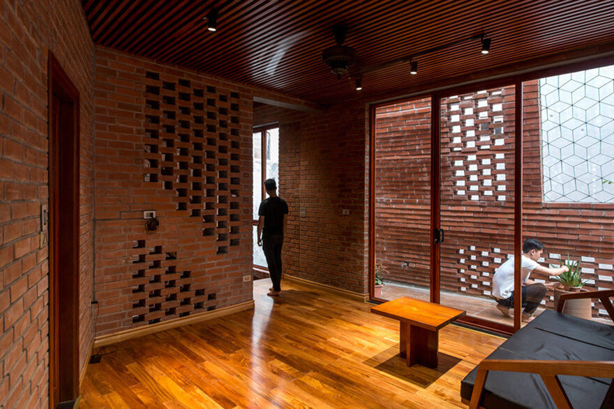 Brick Cave House by Vietnamese Studio H&P Architects